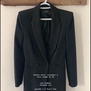 Zara blazer with shoulder pads